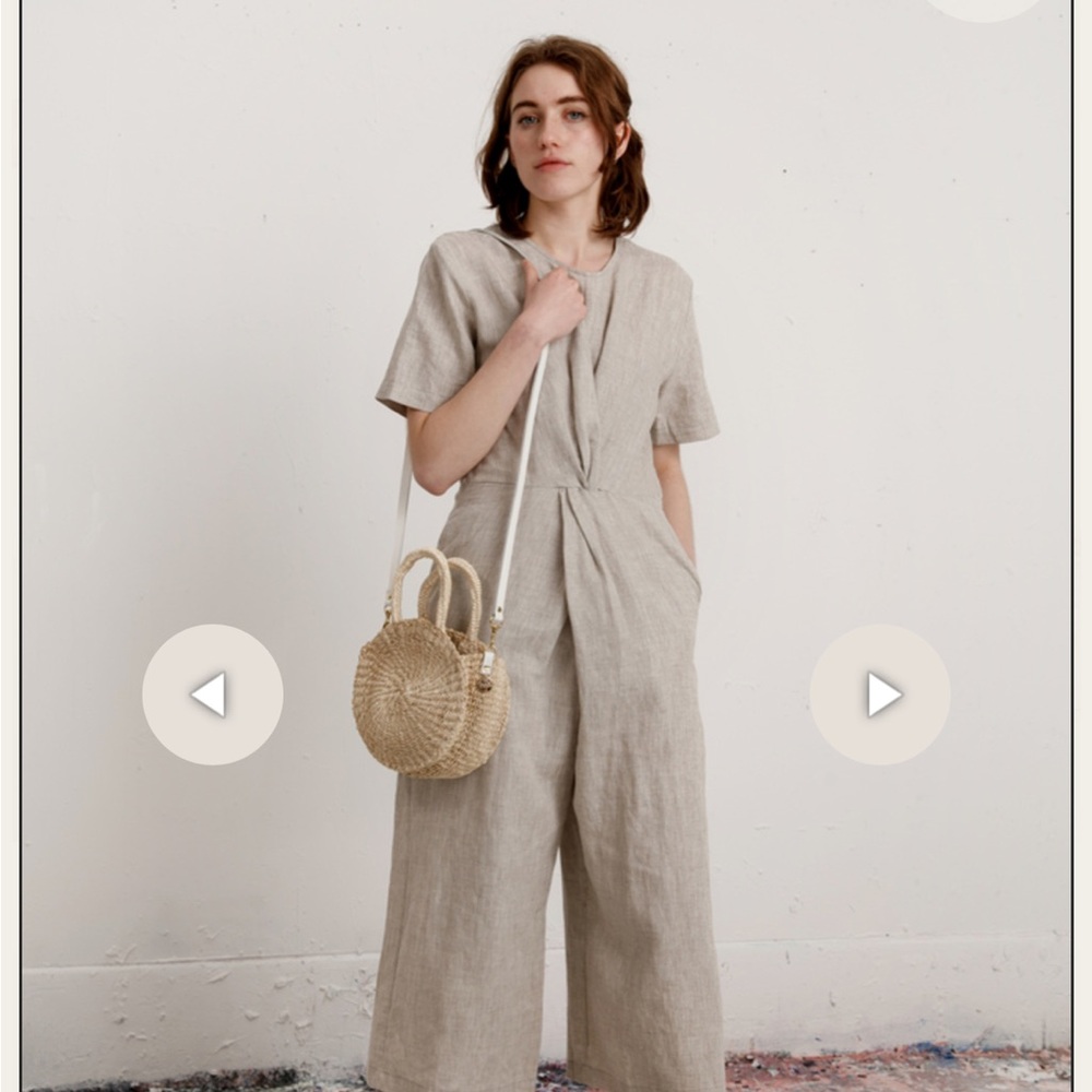 Clare V Petite Alice Straw Tote